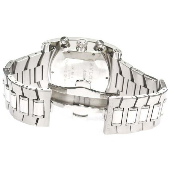 BVLGARI Assioma AA48SCH Chronograph Date Navy Dial Automatic Men's Watch_770570 - Picture 3 of 6